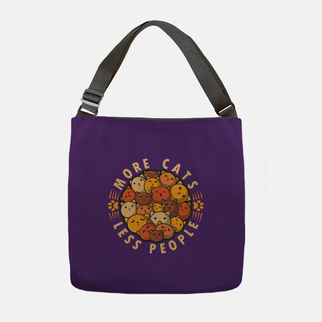 More Cats Less People-None-Adjustable Tote-Bag-erion_designs
