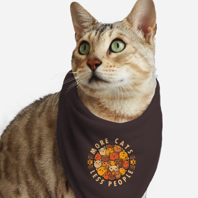 More Cats Less People-Cat-Bandana-Pet Collar-erion_designs