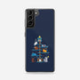 Christmas Tree House Cats-Samsung-Snap-Phone Case-Vallina84