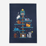 Christmas Tree House Cats-None-Outdoor-Rug-Vallina84