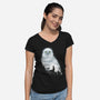 Magical Winter-Womens-V-Neck-Tee-dandingeroz