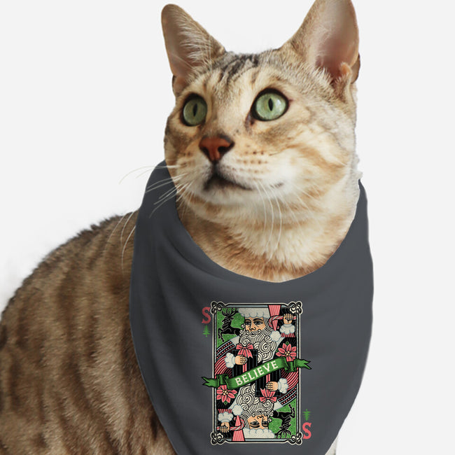 Believe Card-Cat-Bandana-Pet Collar-momma_gorilla