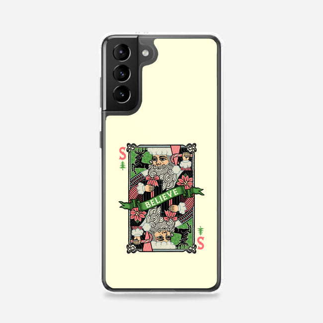 Believe Card-Samsung-Snap-Phone Case-momma_gorilla
