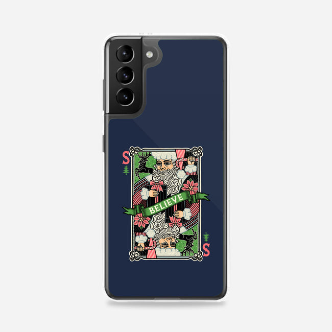 Believe Card-Samsung-Snap-Phone Case-momma_gorilla
