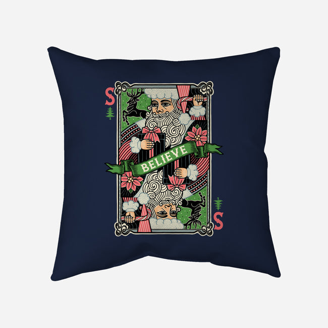 Believe Card-None-Non-Removable Cover w Insert-Throw Pillow-momma_gorilla