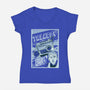 The Talkboy-Womens-V-Neck-Tee-CoD Designs