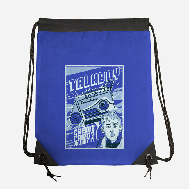 The Talkboy-None-Drawstring-Bag-CoD Designs