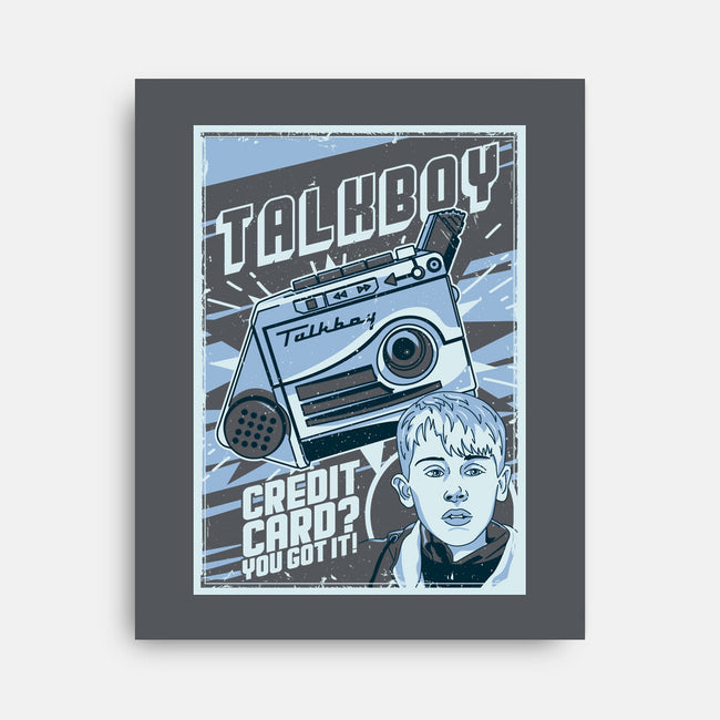 The Talkboy-None-Stretched-Canvas-CoD Designs