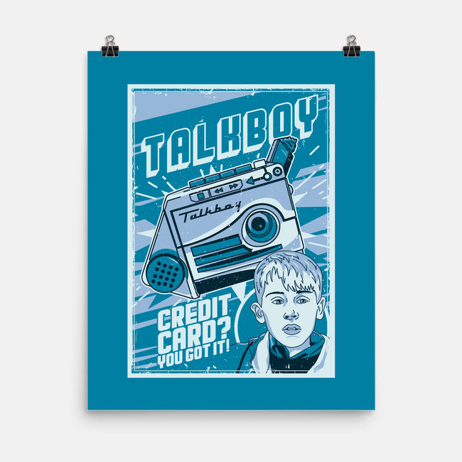 The Talkboy-None-Matte-Poster-CoD Designs