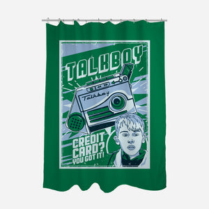 The Talkboy-None-Polyester-Shower Curtain-CoD Designs