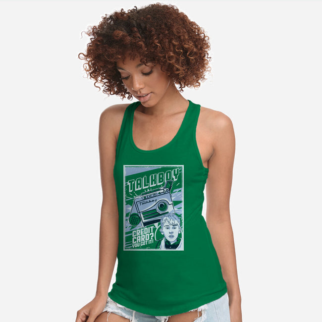 The Talkboy-Womens-Racerback-Tank-CoD Designs