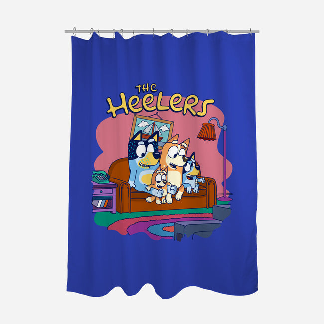 Heelers-None-Polyester-Shower Curtain-CoD Designs