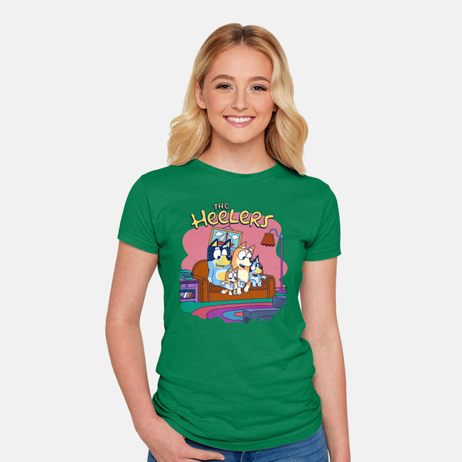 Heelers-Womens-Fitted-Tee-CoD Designs