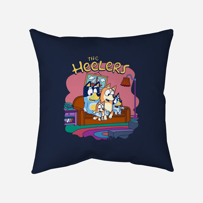 Heelers-None-Removable Cover w Insert-Throw Pillow-CoD Designs