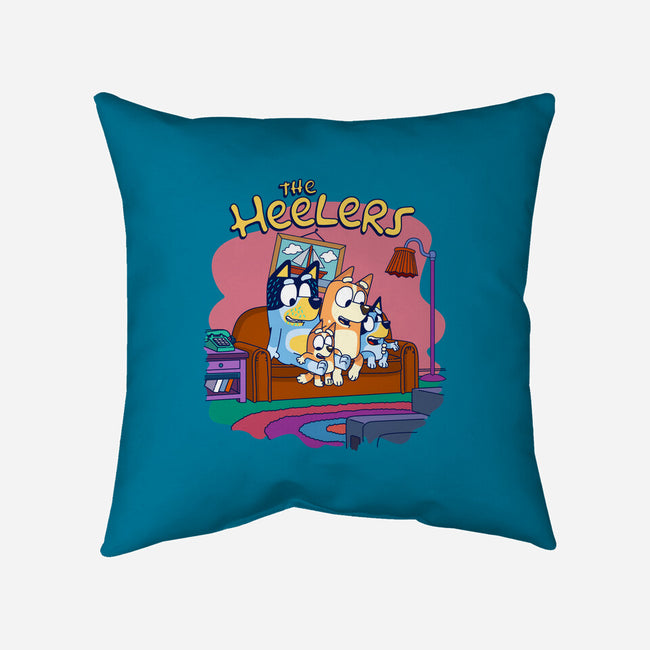 Heelers-None-Removable Cover w Insert-Throw Pillow-CoD Designs