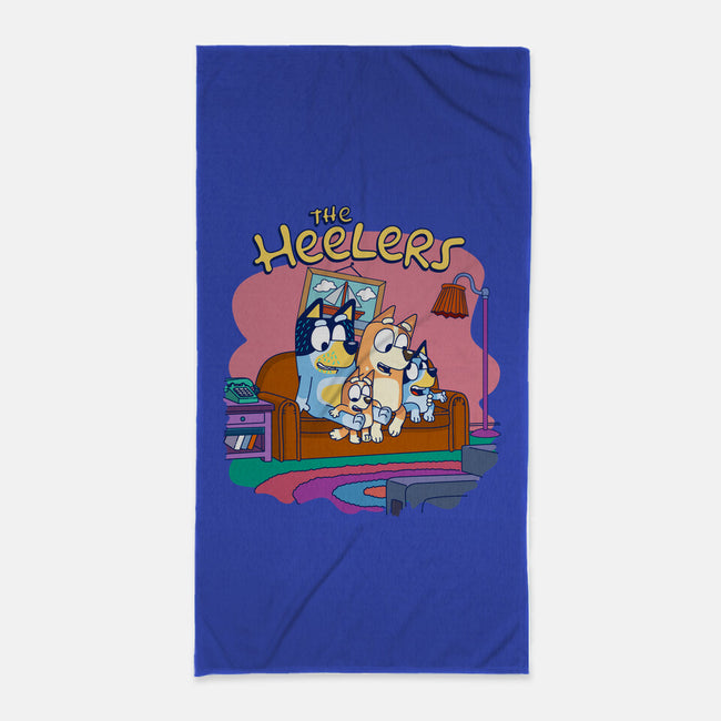 Heelers-None-Beach-Towel-CoD Designs
