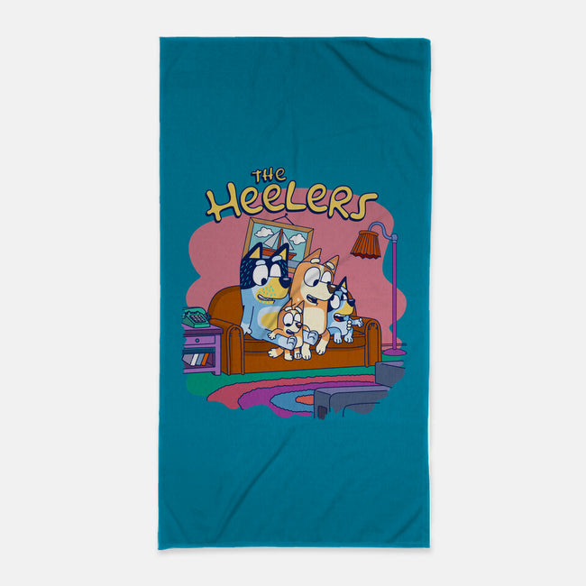 Heelers-None-Beach-Towel-CoD Designs