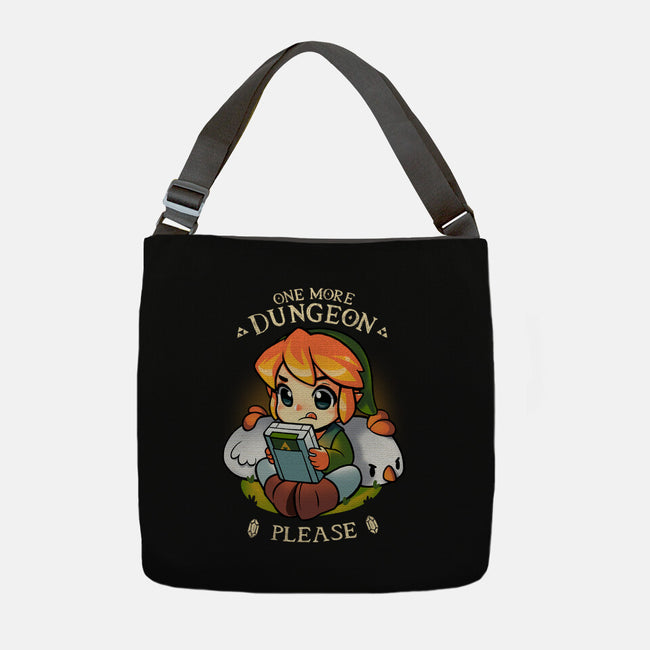 One More Dungeon-None-Adjustable Tote-Bag-BlancaVidal