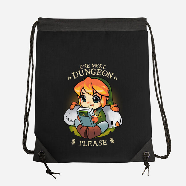 One More Dungeon-None-Drawstring-Bag-BlancaVidal