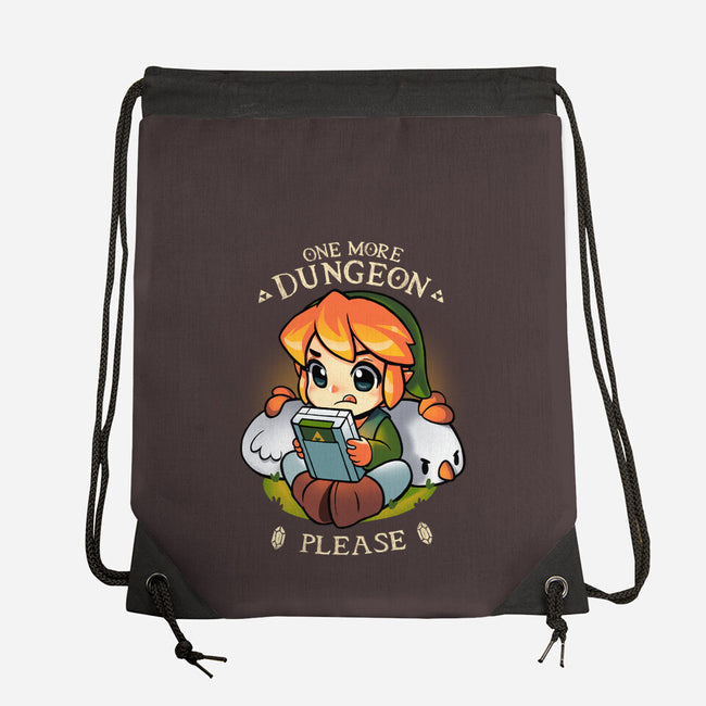 One More Dungeon-None-Drawstring-Bag-BlancaVidal