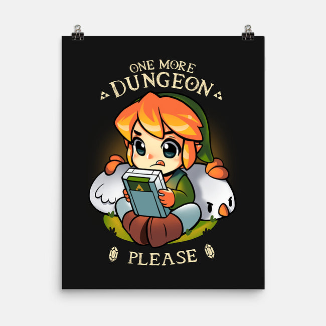 One More Dungeon-None-Matte-Poster-BlancaVidal
