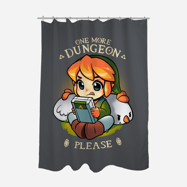 One More Dungeon-None-Polyester-Shower Curtain-BlancaVidal