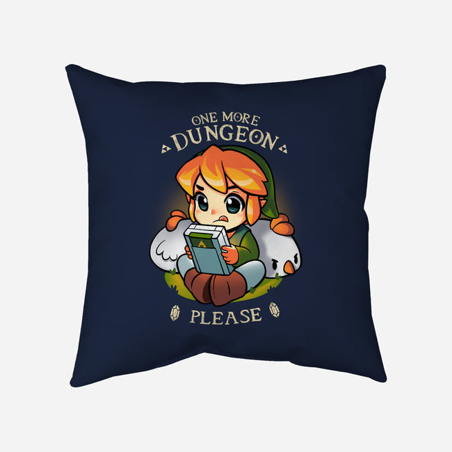 One More Dungeon-None-Removable Cover w Insert-Throw Pillow-BlancaVidal