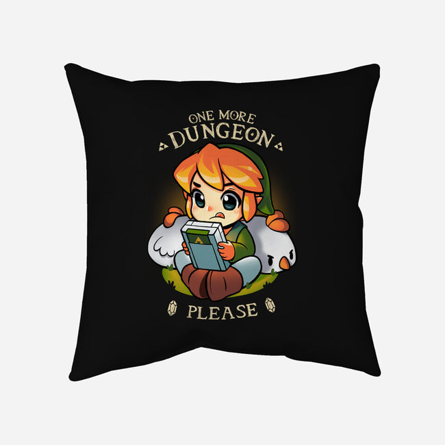 One More Dungeon-None-Removable Cover-Throw Pillow-BlancaVidal
