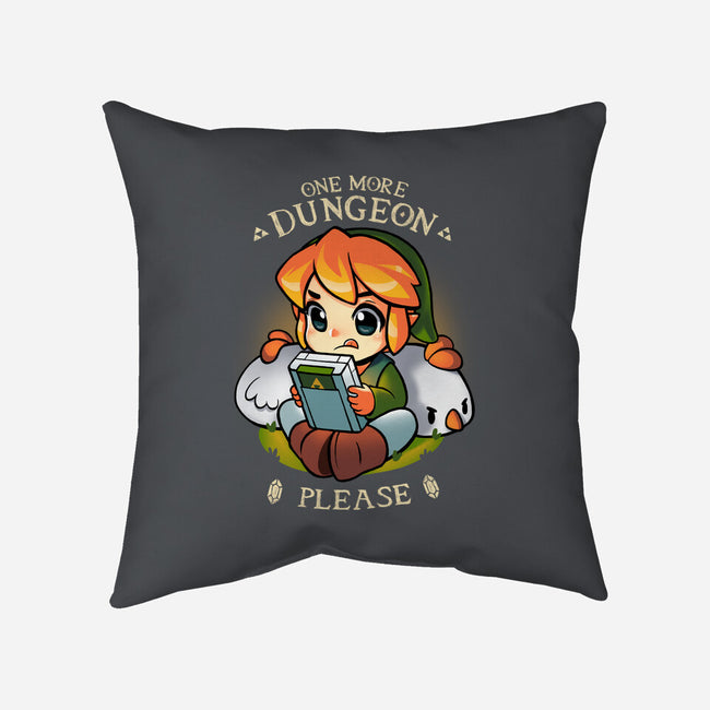 One More Dungeon-None-Removable Cover-Throw Pillow-BlancaVidal