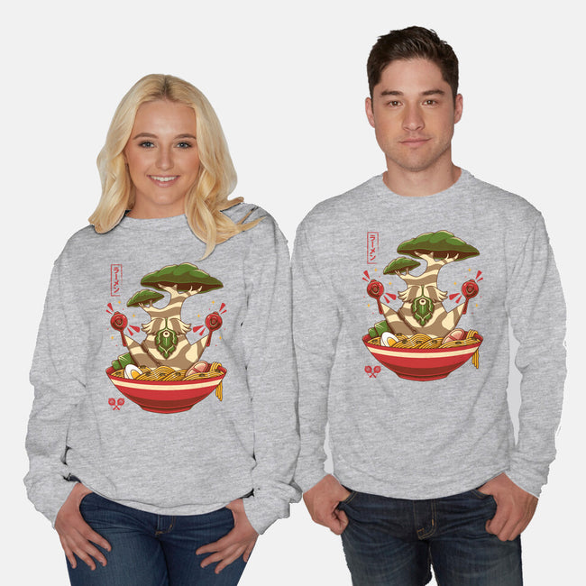 Maracas Dance Ramen-Unisex-Crew Neck-Sweatshirt-Alundrart