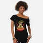 Maracas Dance Ramen-Womens-Off Shoulder-Tee-Alundrart