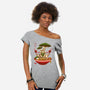 Maracas Dance Ramen-Womens-Off Shoulder-Tee-Alundrart