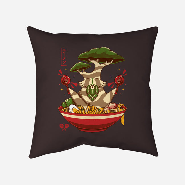 Maracas Dance Ramen-None-Non-Removable Cover w Insert-Throw Pillow-Alundrart