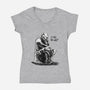 Is This The Way-Womens-V-Neck-Tee-kharmazero