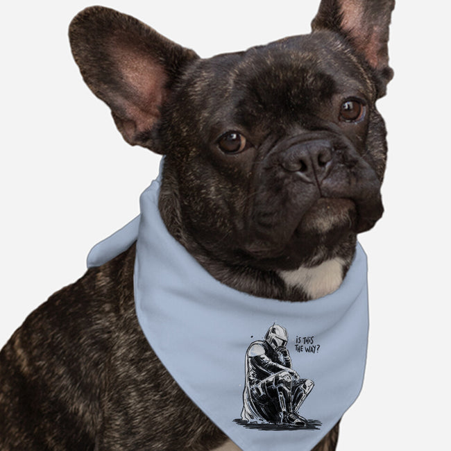 Is This The Way-Dog-Bandana-Pet Collar-kharmazero