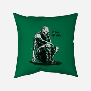 Is This The Way-None-Non-Removable Cover w Insert-Throw Pillow-kharmazero