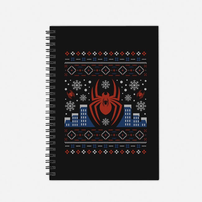 New York Aranea Ugly Sweater-None-Dot Grid-Notebook-Logozaste