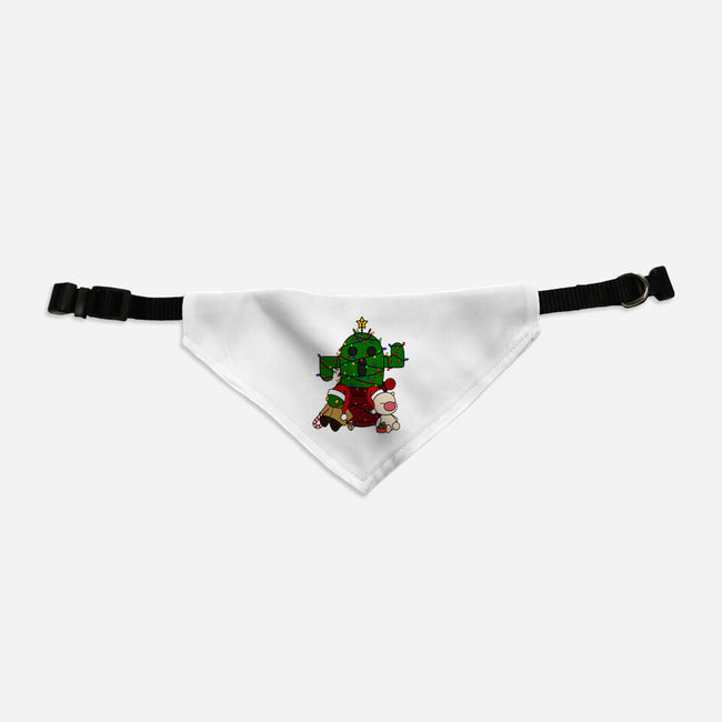 Christmas Cactuar-Dog-Adjustable-Pet Collar-Alexhefe