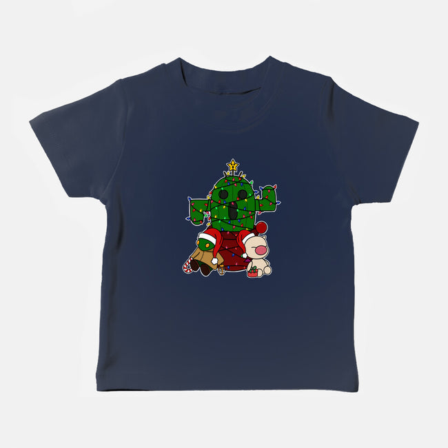 Christmas Cactuar-Baby-Basic-Tee-Alexhefe