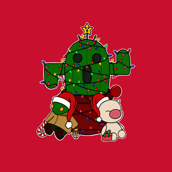 Christmas Cactuar-Unisex-Crew Neck-Sweatshirt-Alexhefe