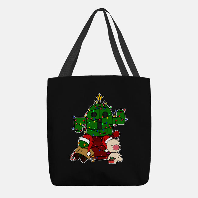 Christmas Cactuar-None-Basic Tote-Bag-Alexhefe