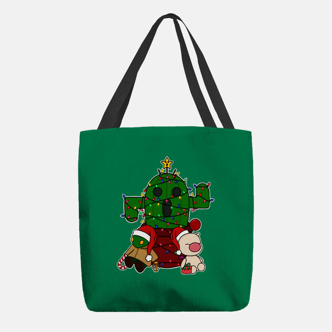 Christmas Cactuar-None-Basic Tote-Bag-Alexhefe