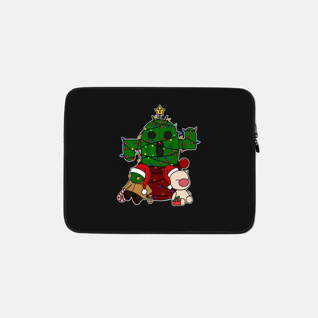 Christmas Cactuar-None-Zippered-Laptop Sleeve-Alexhefe