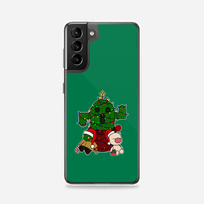 Christmas Cactuar-Samsung-Snap-Phone Case-Alexhefe