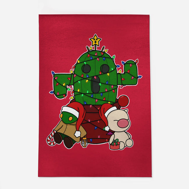 Christmas Cactuar-None-Outdoor-Rug-Alexhefe