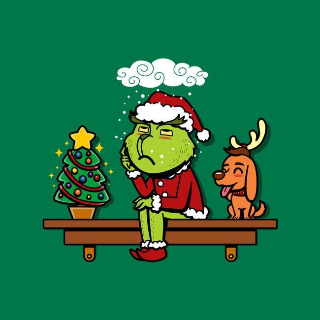 Grinch On The Shelf-Unisex-Pullover-Sweatshirt-Boggs Nicolas