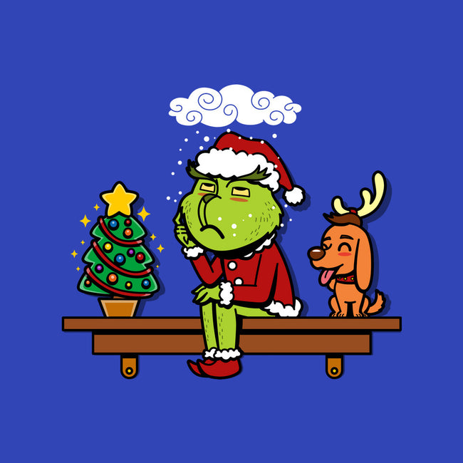 Grinch On The Shelf-Cat-Bandana-Pet Collar-Boggs Nicolas