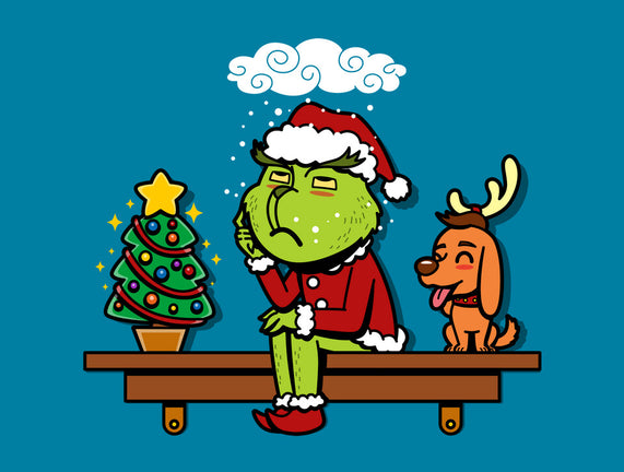 Grinch On The Shelf