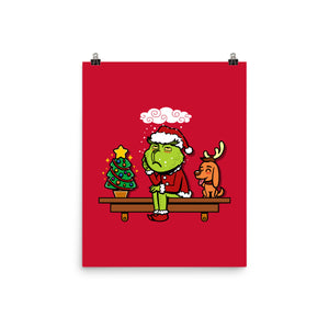 Grinch On The Shelf