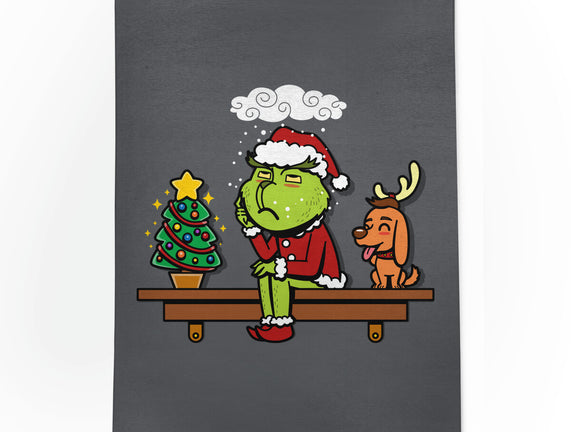 Grinch On The Shelf